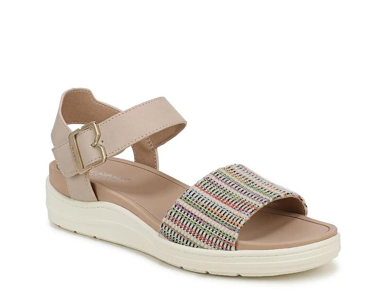 ドクター・ショール レディース シューズ サンダル Dr. Scholl's Time Off Sky Sandal Beige/Multicolor Stripes ベージュ