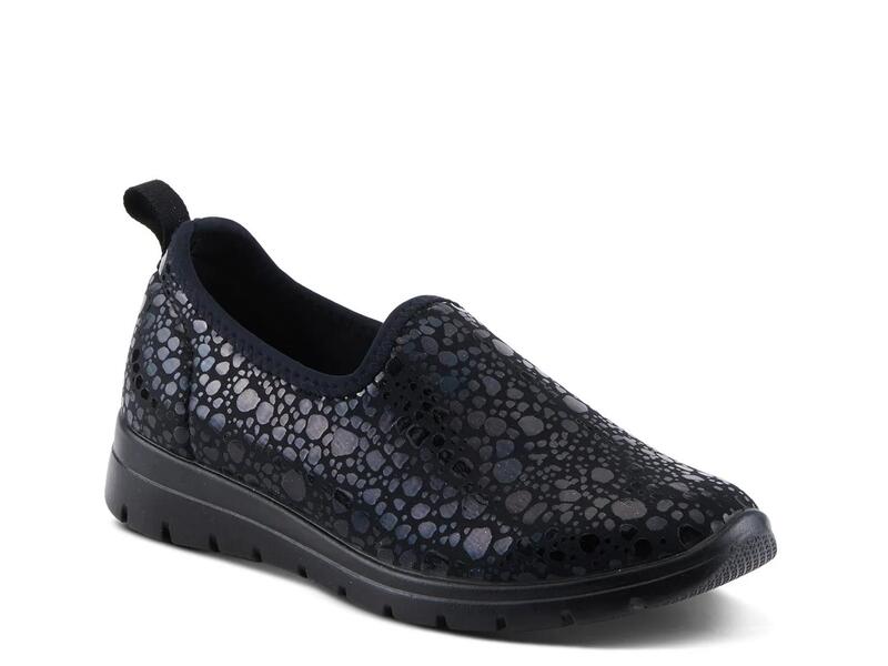 フレクサス レディース シューズ スリッポン・ローファー Flexus Anisia Slip-On Black ブラック