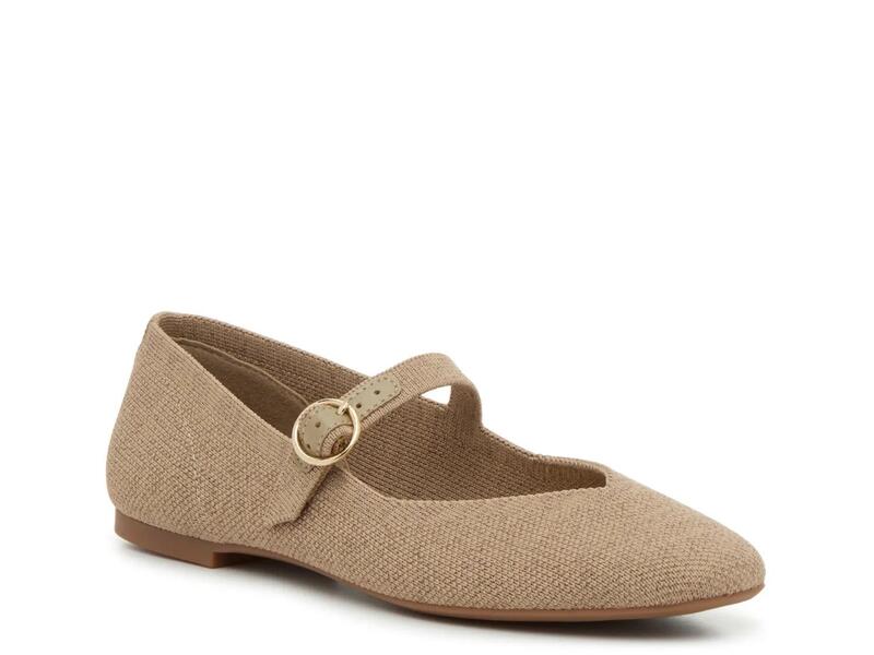 ケリー＆ケイティ レディース シューズ パンプス Kelly & Katie Tajah Mary Jane Flat Beige Glitter ベージュ