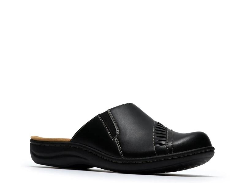 クラークス レディース シューズ サンダル Clarks Laurieann Lux Mule Black 黒いこと