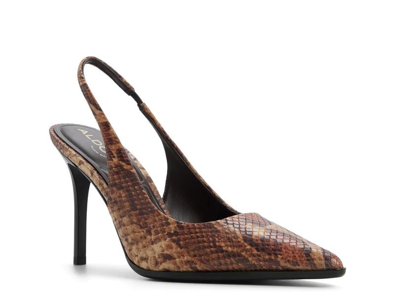 アルド レディース シューズ パンプス Aldo Samantha Pump Dark Brown/Multicolor ブラウン