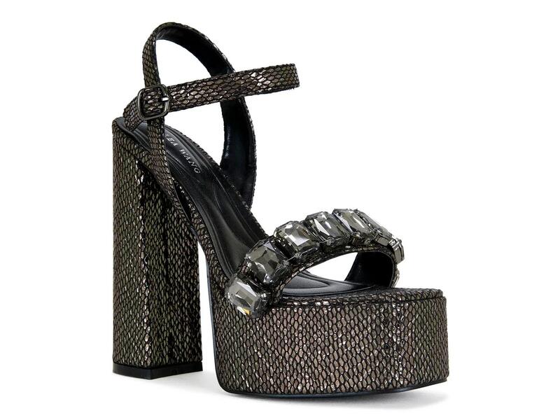 アザレア ワン レディース シューズ サンダル プラットフォーム Azalea Wang Kamilla Platform Sandal Black ブラック