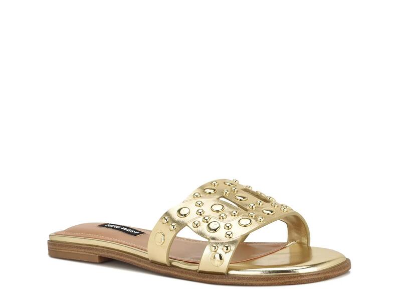 ナインウェスト レディース シューズ サンダル Nine West Gomaz Sandal Gold Metallic ゴールド
