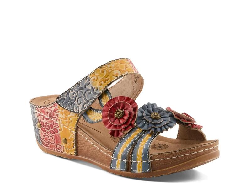 ラリティステ レディース シューズ サンダル L'Artiste Oh So Sweet Wedge Sandalight Blue/Multicolor ブルー