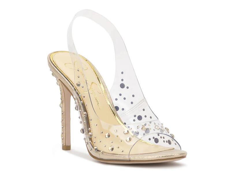 ジェシカシンプソン レディース シューズ サンダル Jessica Simpson Jaisey Sandal Clear｜ReVida 店