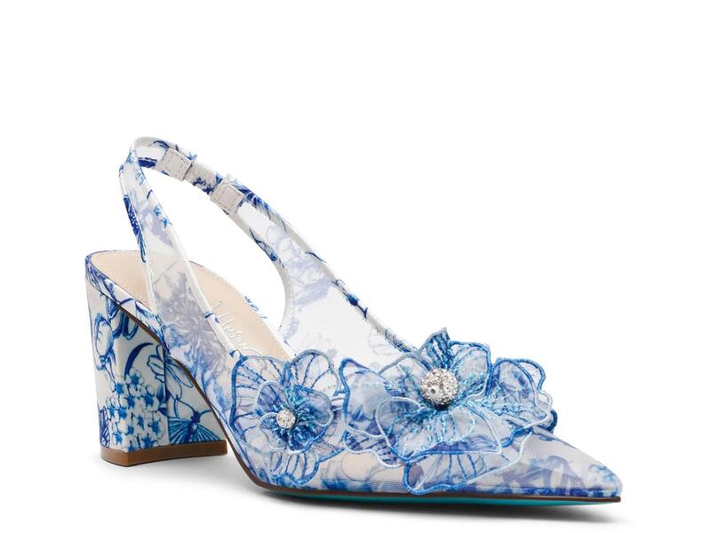 ベッツィジョンソン レディース シューズ パンプス Betsey Johnson Avi Pump Blue ブルー