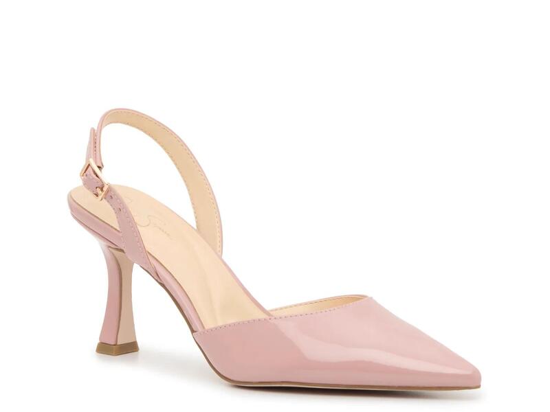 ジェシカシンプソン レディース シューズ パンプス Jessica Simpson Fiseha Pump Light Pink Patent Synthetic ピンク