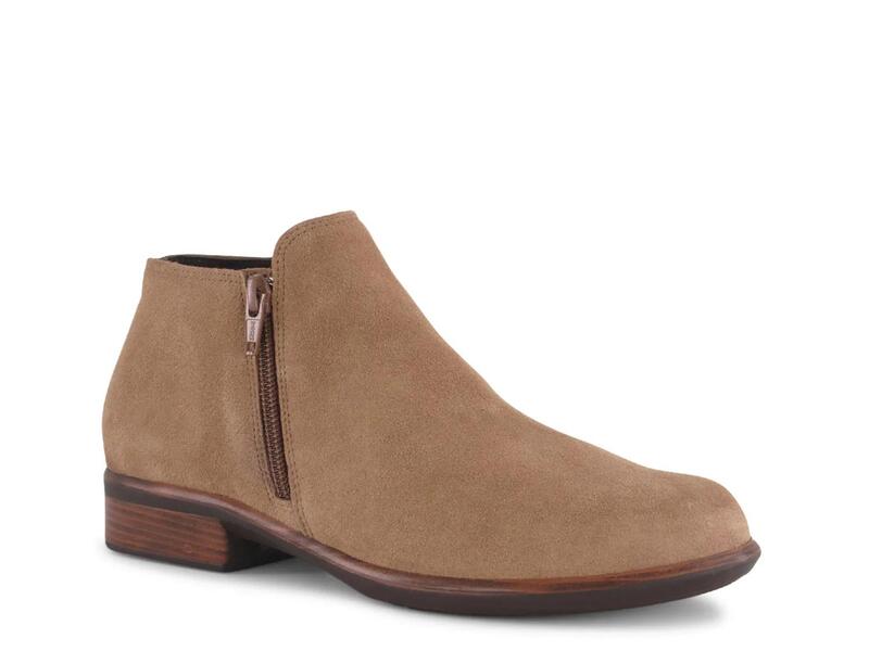 ナオト レディース シューズ ブーツ・レインブーツ Naot Helm Bootie Beige Suede ベージュ