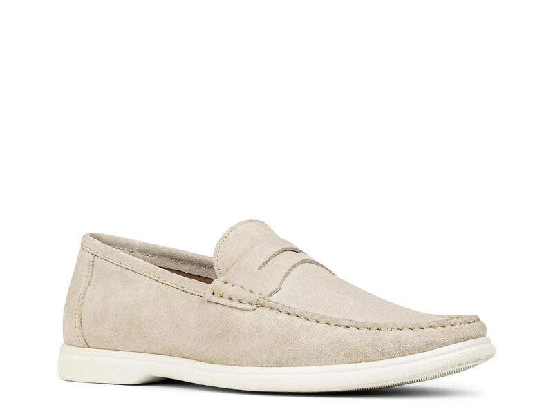 ドナルドプリネール メンズ シューズ スリッポン・ローファー Donald Pliner Clive Penny Loafer Sand Suede サンド