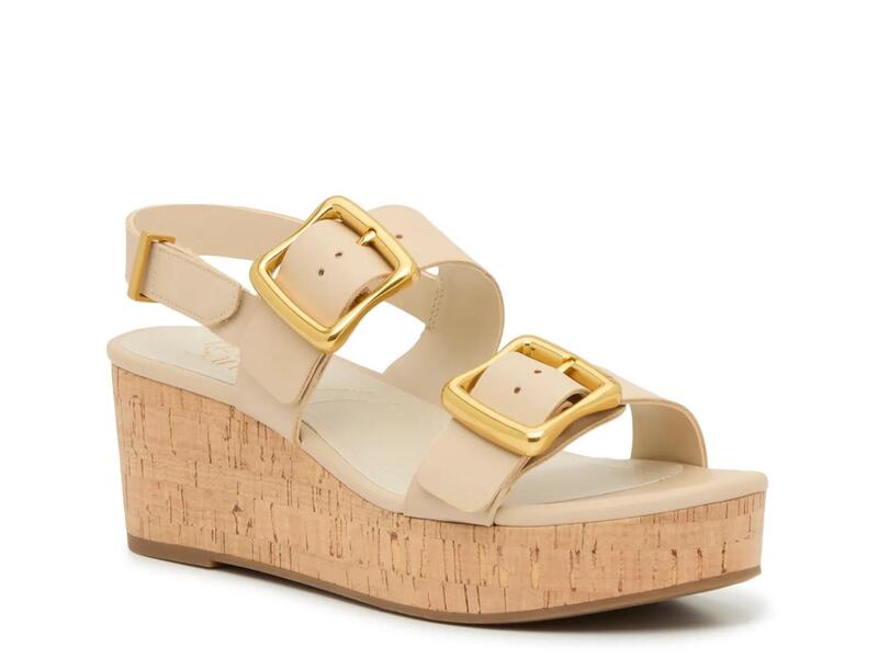 フランコサルト レディース シューズ サンダル Franco Sarto Paizlee Wedge Sandal Beige ベージュ