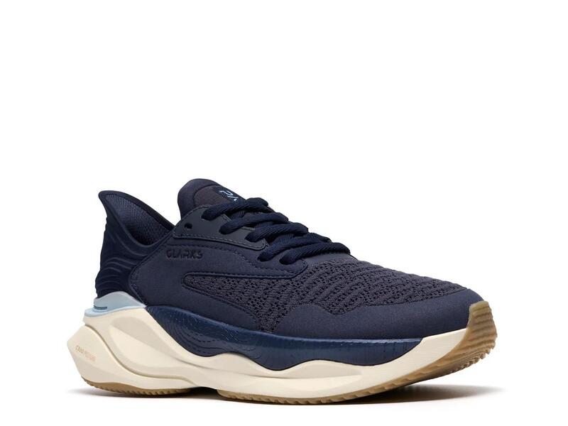 クラークス レディース シューズ スニーカー Clarks Pace Sneaker Navy ネイビー|ReVida 店