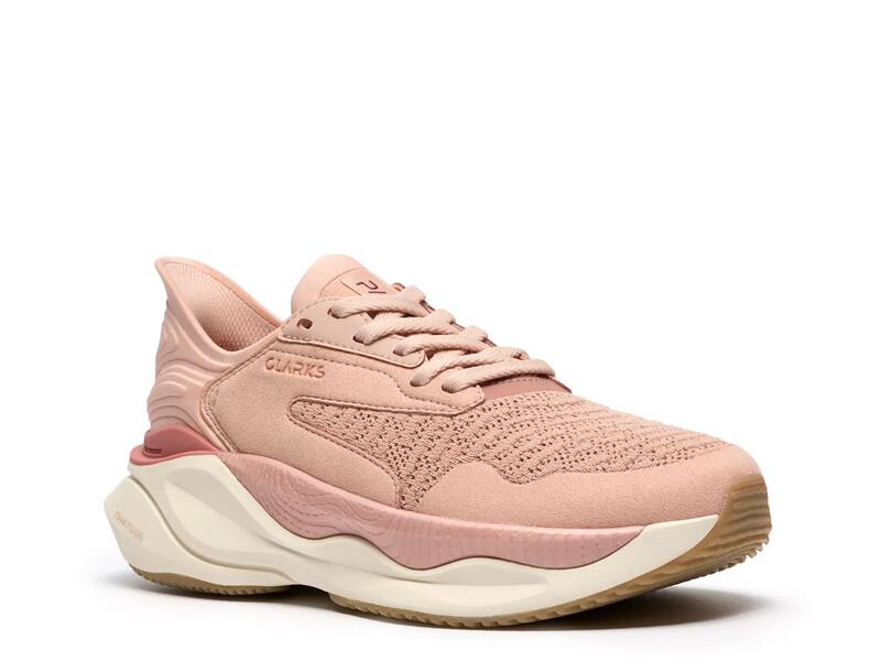 クラークス レディース シューズ スニーカー Clarks Pace Sneaker Pink/Multicolor ピンク