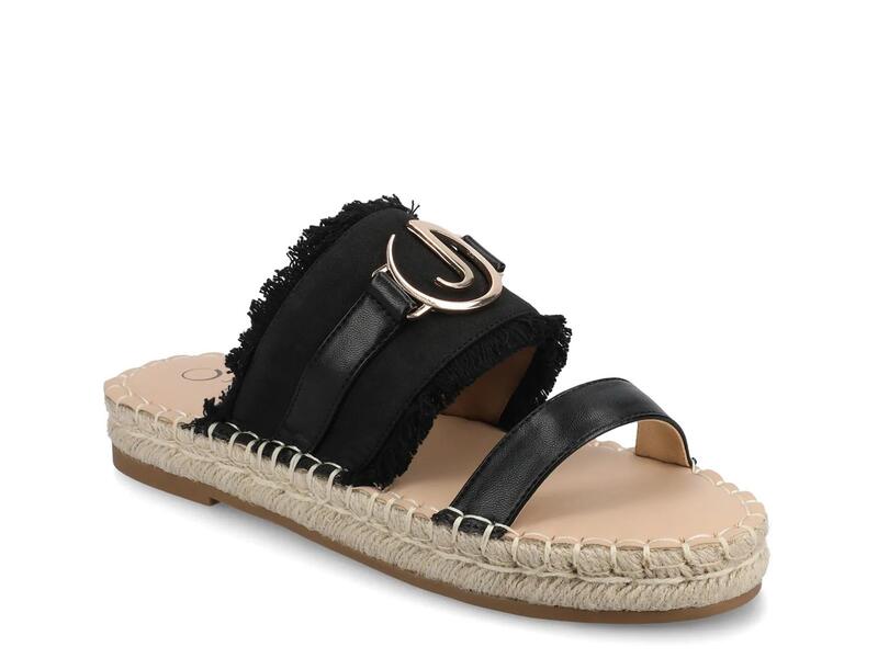 ジャーニー レディース シューズ サンダル Journee Keeleespadrille Sandal Black ブラック