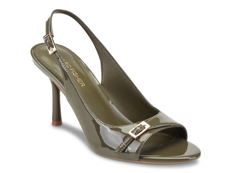 マークフィッシャー レディース シューズ サンダル Marc Fisher Paza Slingback Sandal Dark Green 緑であること