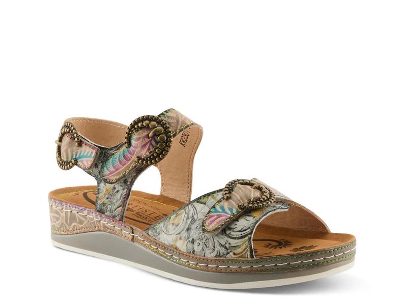 ラリティステ レディース シューズ サンダル L'Artiste Off Trak Sandal Slate Grey/Multicolor スレート｜ReVida 店