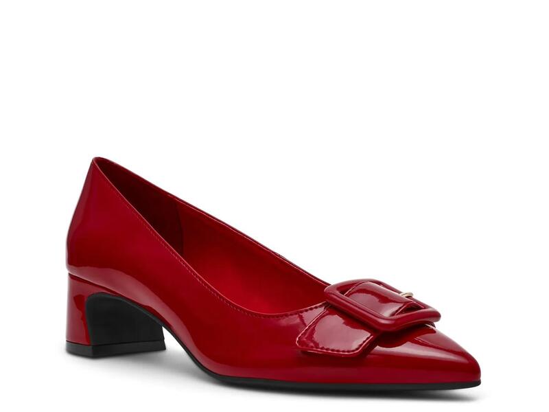 アンクライン レディース シューズ パンプス Anne Klein Senara Pump Red レッド｜ReVida 店