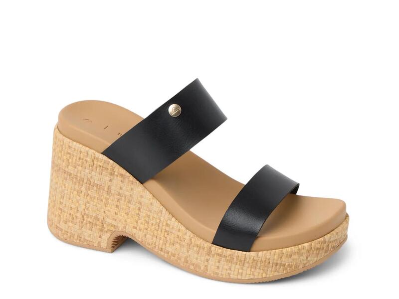 リーフ レディース シューズ サンダル Reef Sunset Ibiza Wedge Sandal Black ブラック