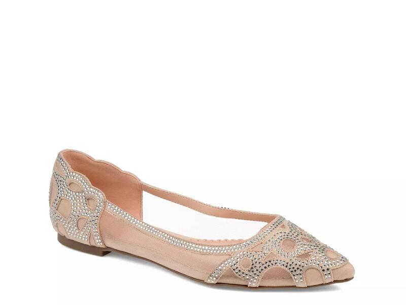 ジャーニー レディース シューズ パンプス JourneeBatavia Flat Beige/Silver ベージュ