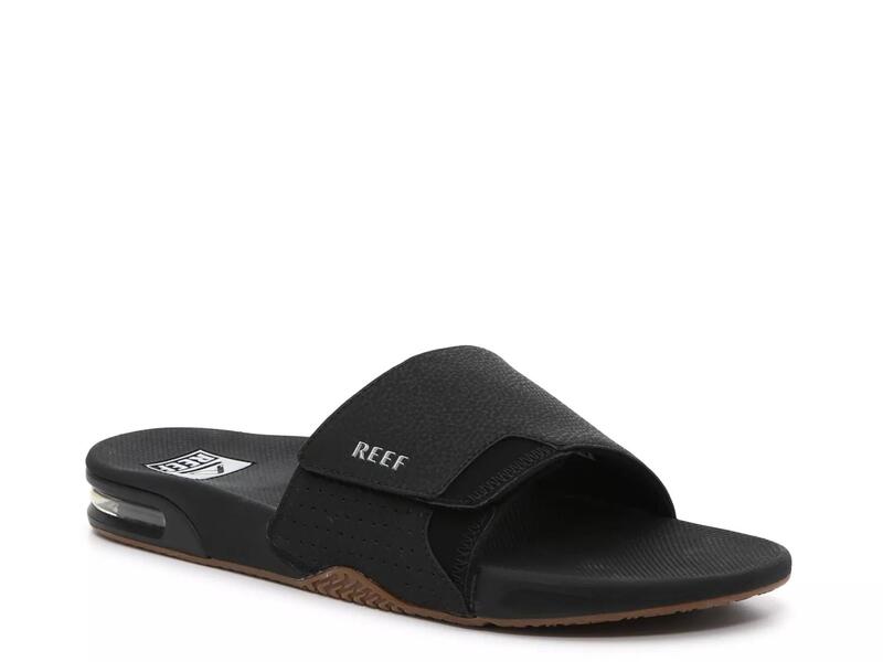 リーフ メンズ シューズ サンダル ReefFanning Bottle Opener Slide Sandal - Men's Black ブラック