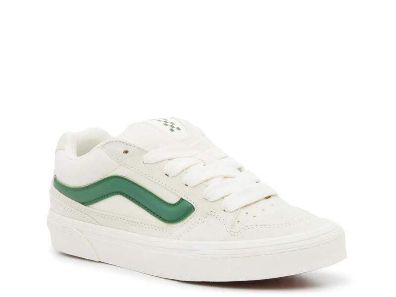 バンズ レディース シューズ スニーカー VansCaldrone Sneaker - Women\u0027s White/Green 白いこと