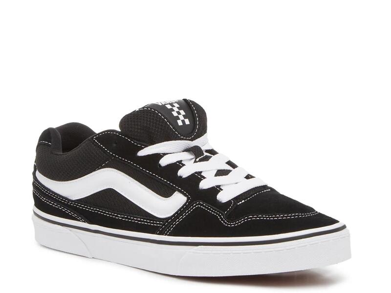 バンズ メンズ シューズ スニーカー VansCaldrone Sneaker - Men's Black/White ホワイト｜ReVida 店