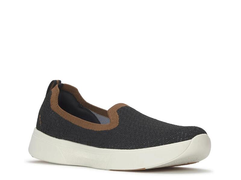 ケッズ レディース シューズ スリッポン・ローファー KedsBlissWalk Loafer Black/Cognac ブラック