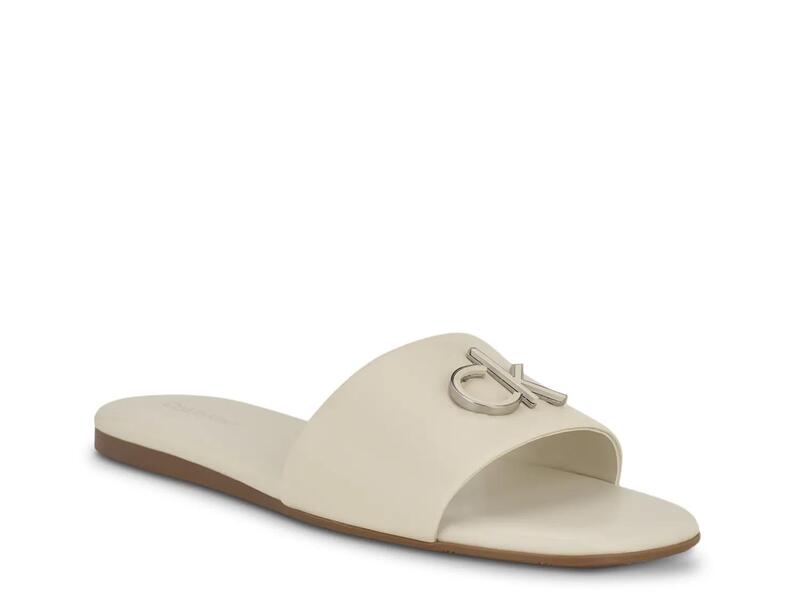 カルバンクライン レディース シューズ サンダル Calvin KleinYancie Sandal Ivory アイボリー