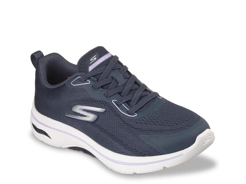 スケッチャーズ レディース シューズ スニーカー SkechersGO WALK Arch Fit 2.0 Cassy Sneaker - Women\u0027s Navy 米国海軍