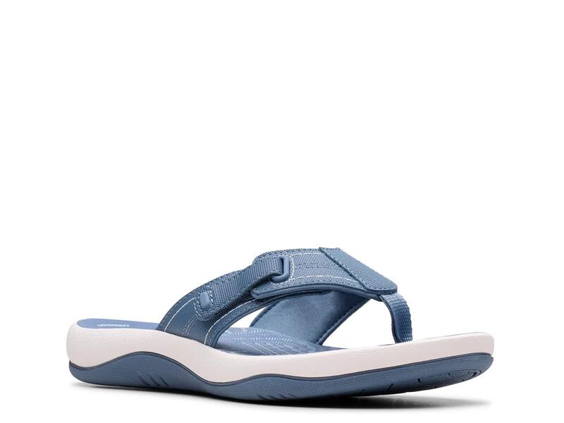 クラークス レディース シューズ サンダル ClarksSunmaze Loop Sandal Blue ブルー