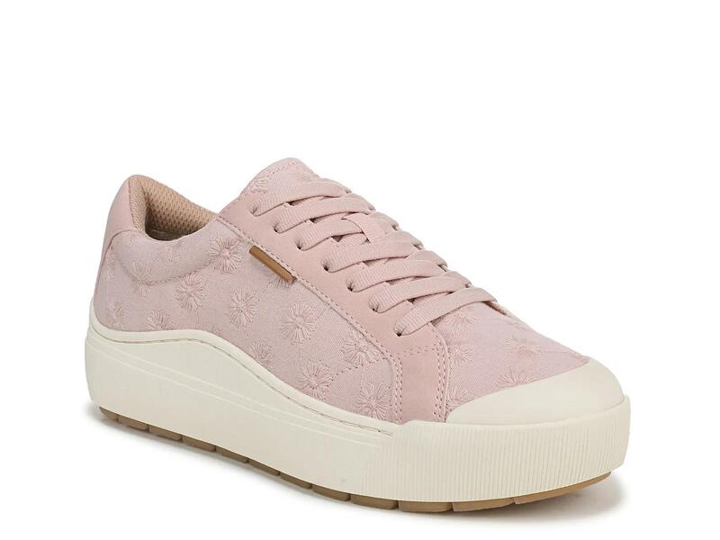お医者さん・肩かけ レディース シューズ スニーカー プラットホーム Dr. Scholl\u0027sTime Off Platform Sneaker - Women\u0027s Blush Pink Fabric サクラ色