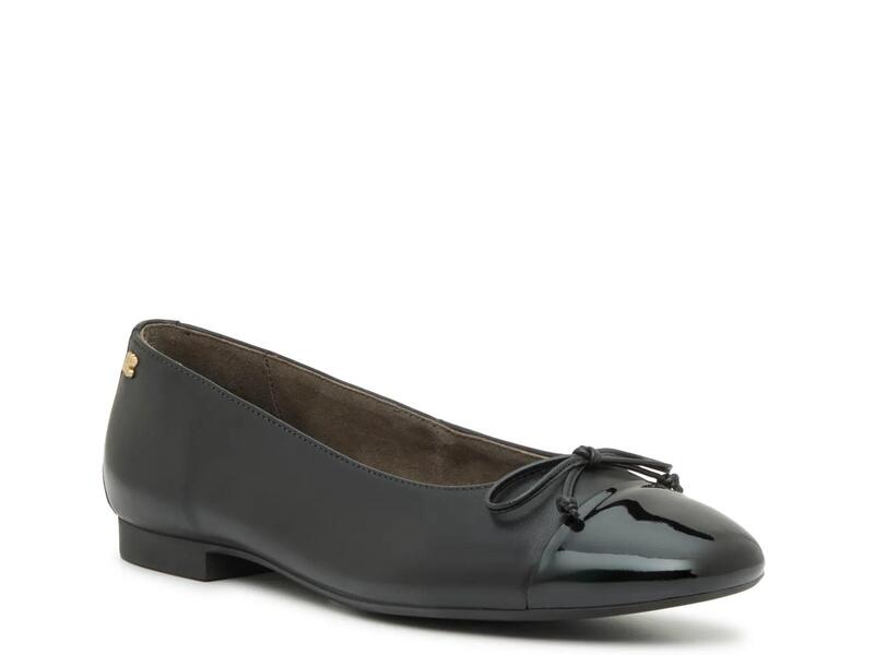 ポール・グリーン レディース シューズ パンプス Paul GreenViolet Ballet Flat Black Leather ブラック｜ReVida 店