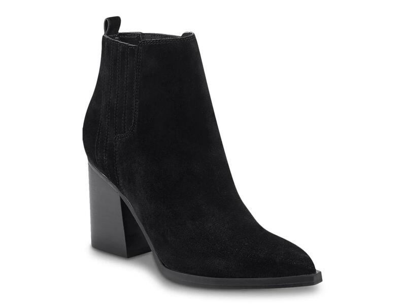 マークフィッシャー レディース シューズ ブーツ・レインブーツ チェルシーブーツ チェルシー Marc FisherMatter Chelsea Boot Black Suede ブラック|ReVida 店