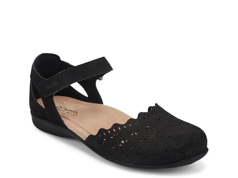 アース レディース シューズ パンプス EarthBetti Flat Black ブラック