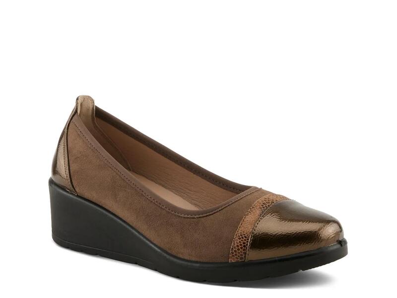 フレクサス レディース シューズ パンプス FlexusMacadi Wedge Pump Bronze/Multicolor マルチカラー｜ReVida 店 14,976円