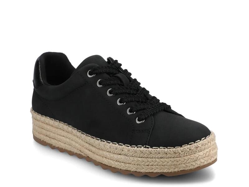 ジャーニー レディース シューズ スニーカー JourneeCosima Espadrille Sneaker Black/Graphite ブラック