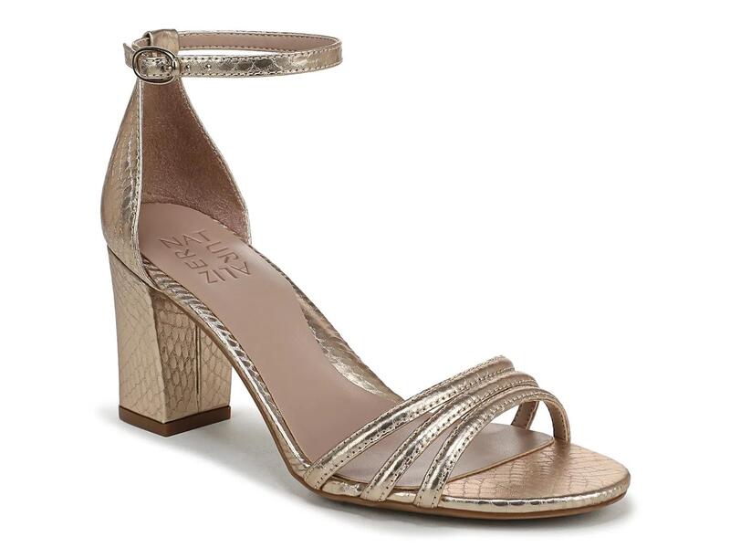 ナチュライザー レディース シューズ サンダル NaturalizerHeidi Sandal Champagne Metallic 三鞭酒
