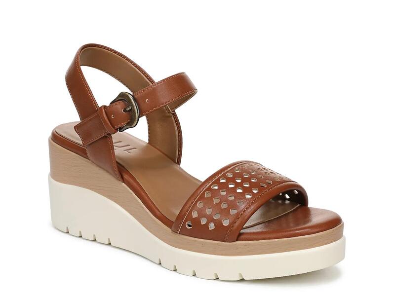 ソウルニュトライザー レディース シューズ サンダル SOUL NaturalizerGraciela Wedge Sandal Medium Brown ブラウン｜ReVida 店 21,312円
