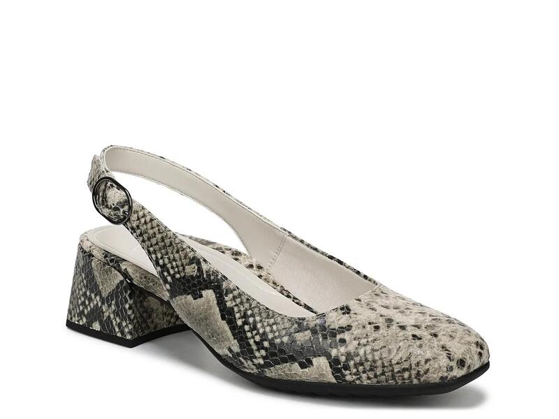 バイオニック レディース シューズ パンプス VionicReyes Pump Cream/Black Snake Print Leather クリーム｜ReVida 店