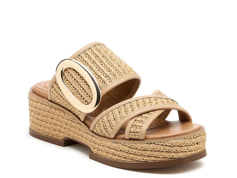 ケルシーダッガー レディース シューズ サンダル Kelsi Dagger BrooklynNina Wedge Sandal Natural Beige ベージュ｜ReVida 店 36,920円