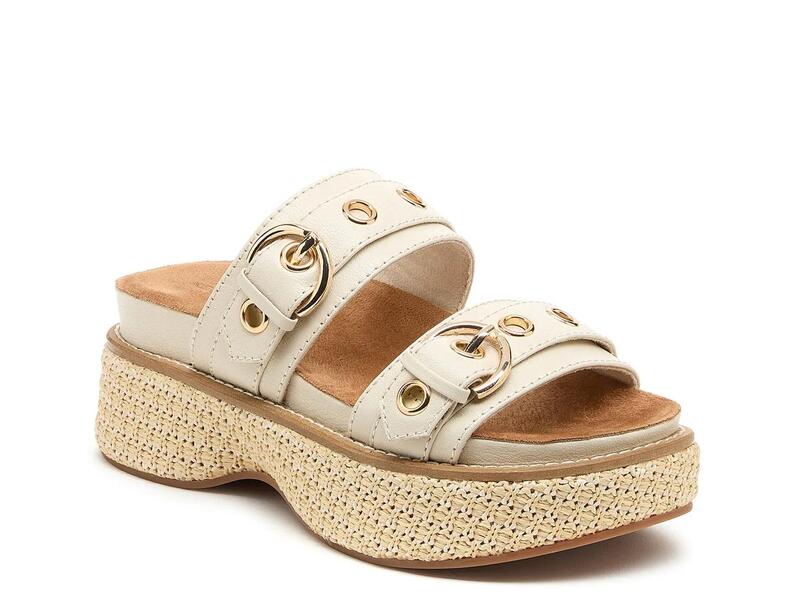 ケルシーダッガー レディース シューズ サンダル プラットフォーム Kelsi Dagger BrooklynPenny Platform Sandal Cream クリーム|ReVida 店