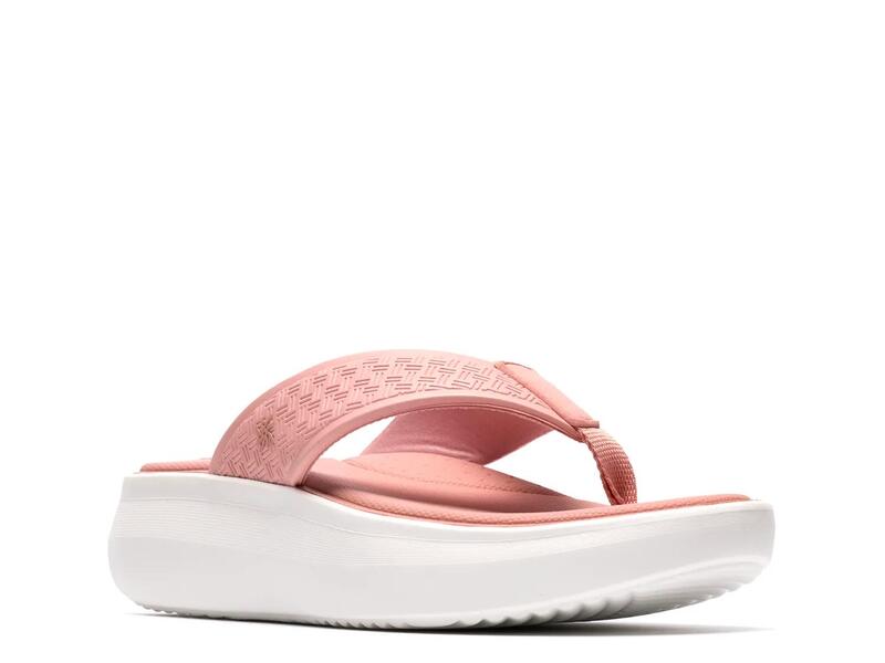 クラークス レディース シューズ サンダル ClarksCloudsteppersolevana Post Sandal Dusty Pink ピンク｜ReVida 店