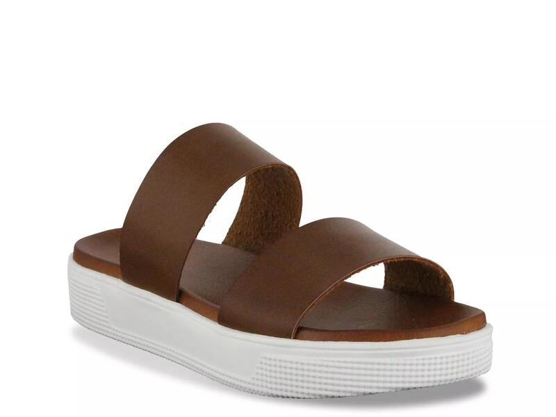 ミア レディース シューズ サンダル プラットフォーム MiaSaige Platform Sandal Brown ブラウン｜ReVida 店