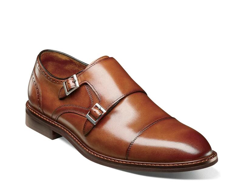 ステイシーアダムス メンズ シューズ スリッポン・ローファー モンクストラップ モンク Stacy AdamsBoswell Monk Strap Slip-On Brandy