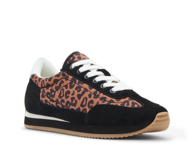 ブロンド レディース シューズ スニーカー BlondoErsula Sneaker Black/Tan Leopard Print ブラック