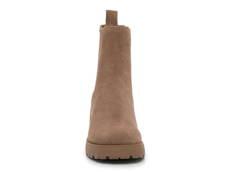 スティーブ マデン レディース シューズ ブーツ・レインブーツ チェルシーブーツ チェルシー Steve MaddenBrontey Chelsea Bootan Suede タン｜ReVida 店