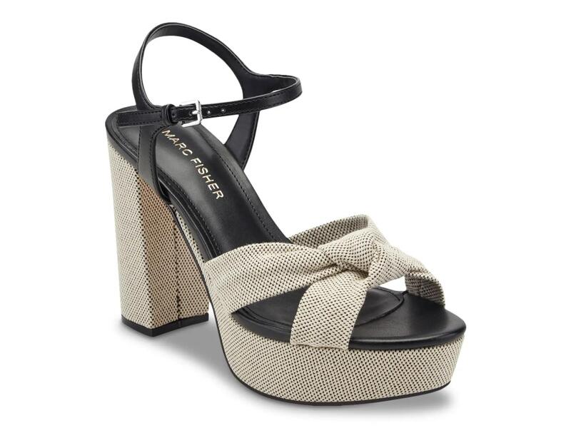 マークフィッシャー レディース シューズ サンダル プラットホーム Marc FisherDeren Platform Sandal Black 黒いこと