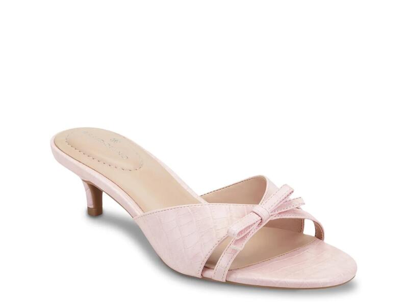 バンドリーノ レディース シューズ サンダル BandolinoRissie Sandalight Pink Croc Print ピンク