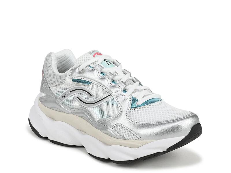 ライカ レディース シューズ スニーカー RykaRezorb Max Classic Walking Sneaker - Women White/Silver ホワイト