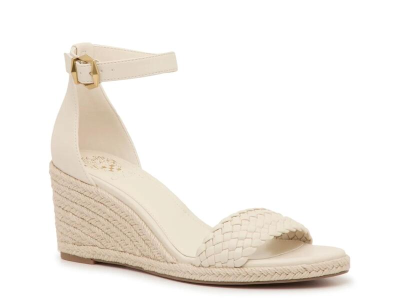 ヴィンスカムート レディース シューズ サンダル Vince CamutoFaizia Espadrille Wedge Sandal Creamy White 白いこと