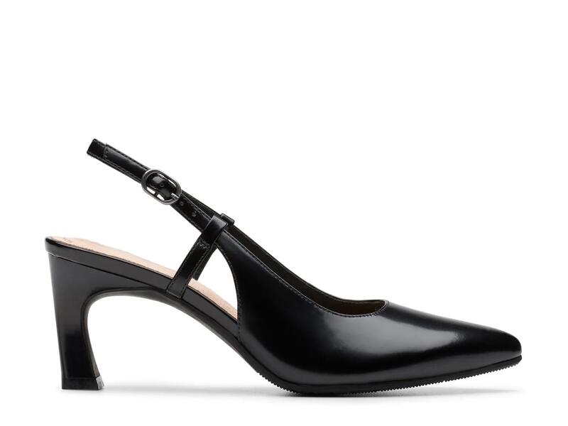 クラークス レディース シューズ パンプス ClarksTammitha Strapump Black Leather ブラック｜ReVida 店 17,360円
